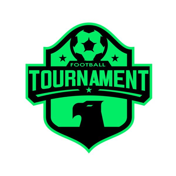 Tournament Football logo template 02 Miniatura