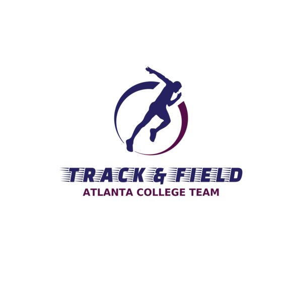 Track & Field Team Logo 15 Miniatura