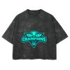 Playera Boxy Fit Mineral Wash 265 grs 🔥 NEW PRODUCT 🔥 Miniatura