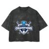 Playera Boxy Fit Mineral Wash 265 grs 🔥 NEW PRODUCT 🔥 Miniatura