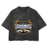 Playera Boxy Fit Mineral Wash 265 grs 🔥 NEW PRODUCT 🔥 Miniatura