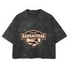 Playera Boxy Fit Mineral Wash 265 grs 🔥 NEW PRODUCT 🔥 Miniatura