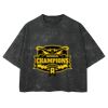 Playera Boxy Fit Mineral Wash 265 grs 🔥 NEW PRODUCT 🔥 Miniatura
