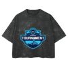 Playera Boxy Fit Mineral Wash 265 grs 🔥 NEW PRODUCT 🔥 Miniatura