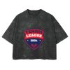 Playera Boxy Fit Mineral Wash 265 grs 🔥 NEW PRODUCT 🔥 Miniatura