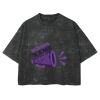 Playera Boxy Fit Mineral Wash 265 grs 🔥 NEW PRODUCT 🔥 Miniatura