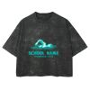 Playera Boxy Fit Mineral Wash 265 grs 🔥 NEW PRODUCT 🔥 Miniatura