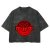 Playera Boxy Fit Mineral Wash 265 grs 🔥 NEW PRODUCT 🔥 Miniatura