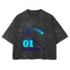 Playera Boxy Fit Mineral Wash 265 grs 🔥 NEW PRODUCT 🔥 Miniatura