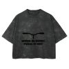 Playera Boxy Fit Mineral Wash 265 grs 🔥 NEW PRODUCT 🔥 Miniatura
