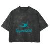Playera Boxy Fit Mineral Wash 265 grs 🔥 NEW PRODUCT 🔥 Miniatura